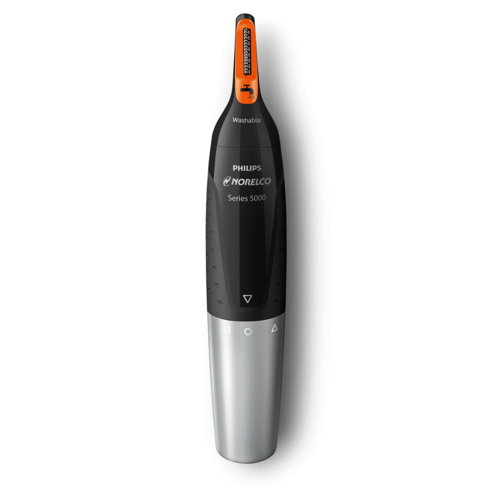 Philips Norelco, Nose Hair Trimmer 5100,Washable Mens Precision Groomer for Nose, Ears, Eyebrows, Neck, and Sideburns  NT5175/49